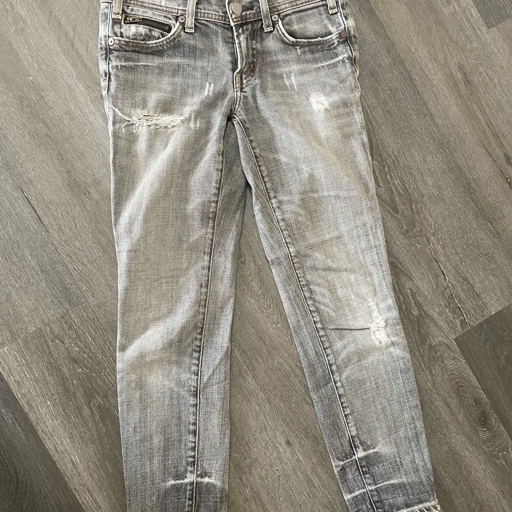 Women's Gray stretchy Jeans